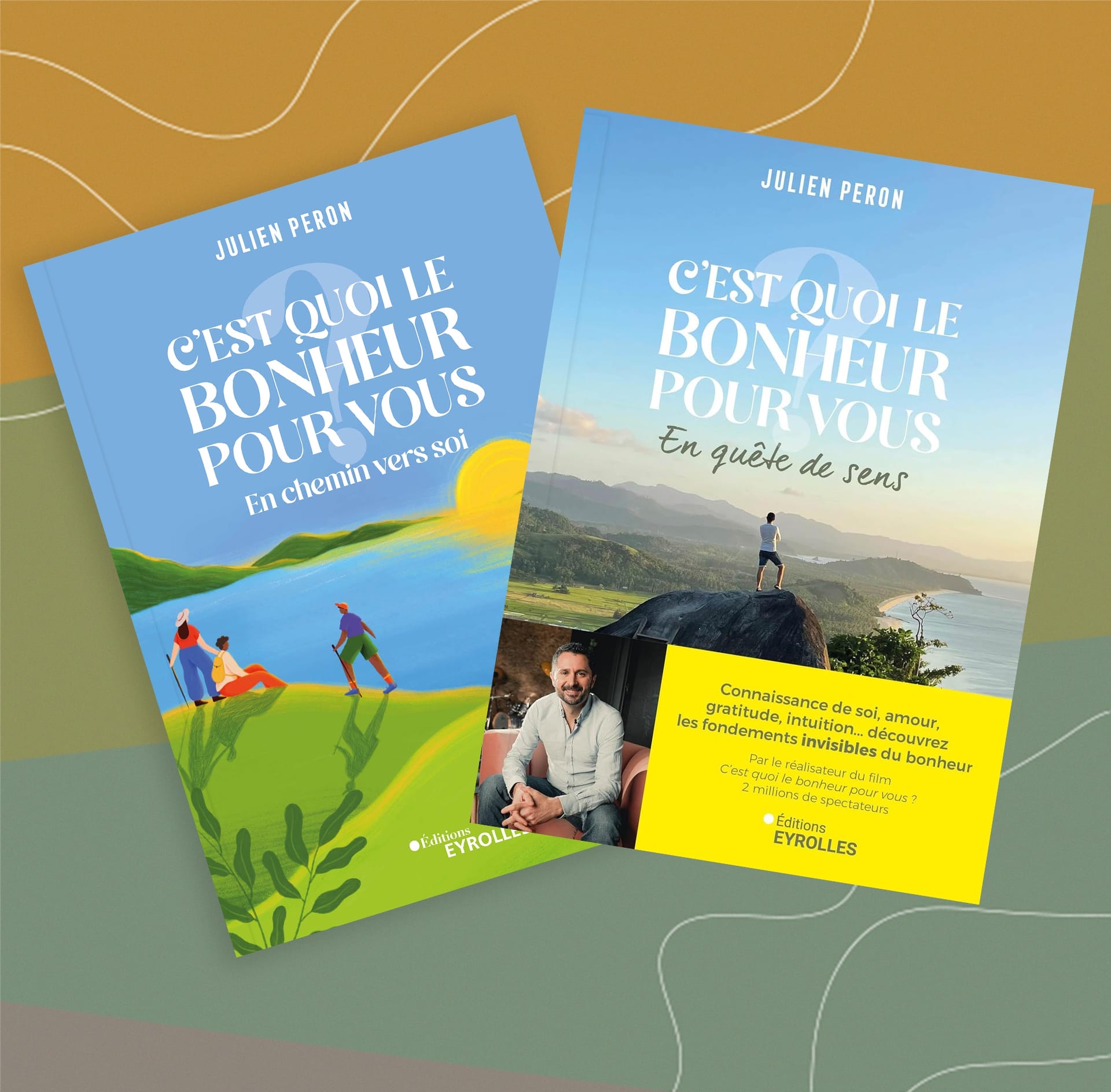 Image pack des 2 livres c'est quoi le bonheur ?